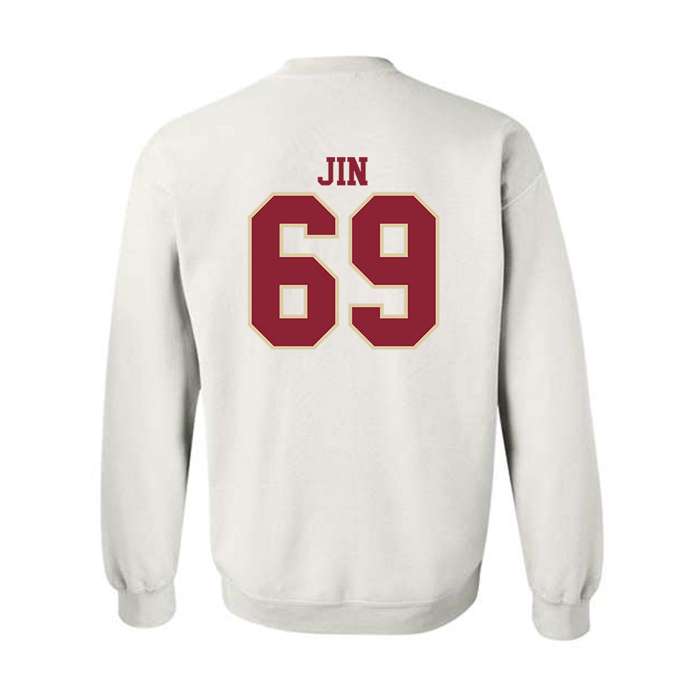 Boston College - NCAA Football : Marek Jin - Classic Shersey Crewneck Sweatshirt-3