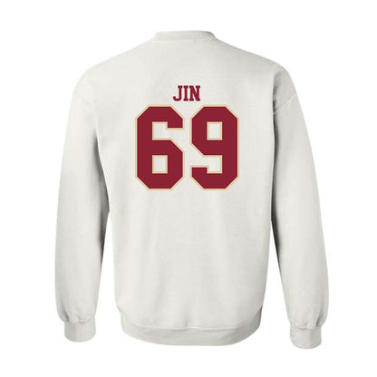 Boston College - NCAA Football : Marek Jin - Classic Shersey Crewneck Sweatshirt-3