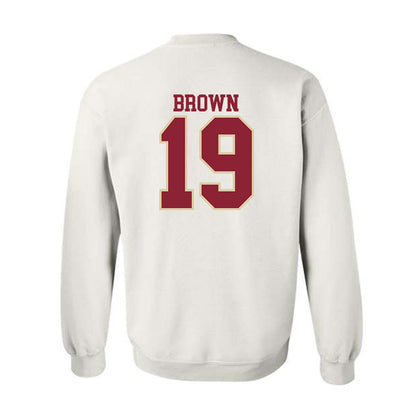 Boston College - NCAA Football : Kelvin Brown - Classic Shersey Crewneck Sweatshirt-3