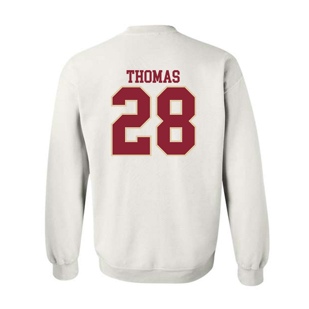 Boston College - NCAA Football : Zacari Thomas - Classic Shersey Crewneck Sweatshirt-3