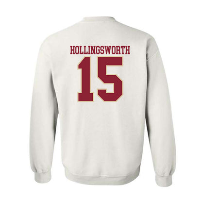 Boston College - NCAA Women's Basketball : Megan Hollingsworth - Classic Shersey Crewneck Sweatshirt-3