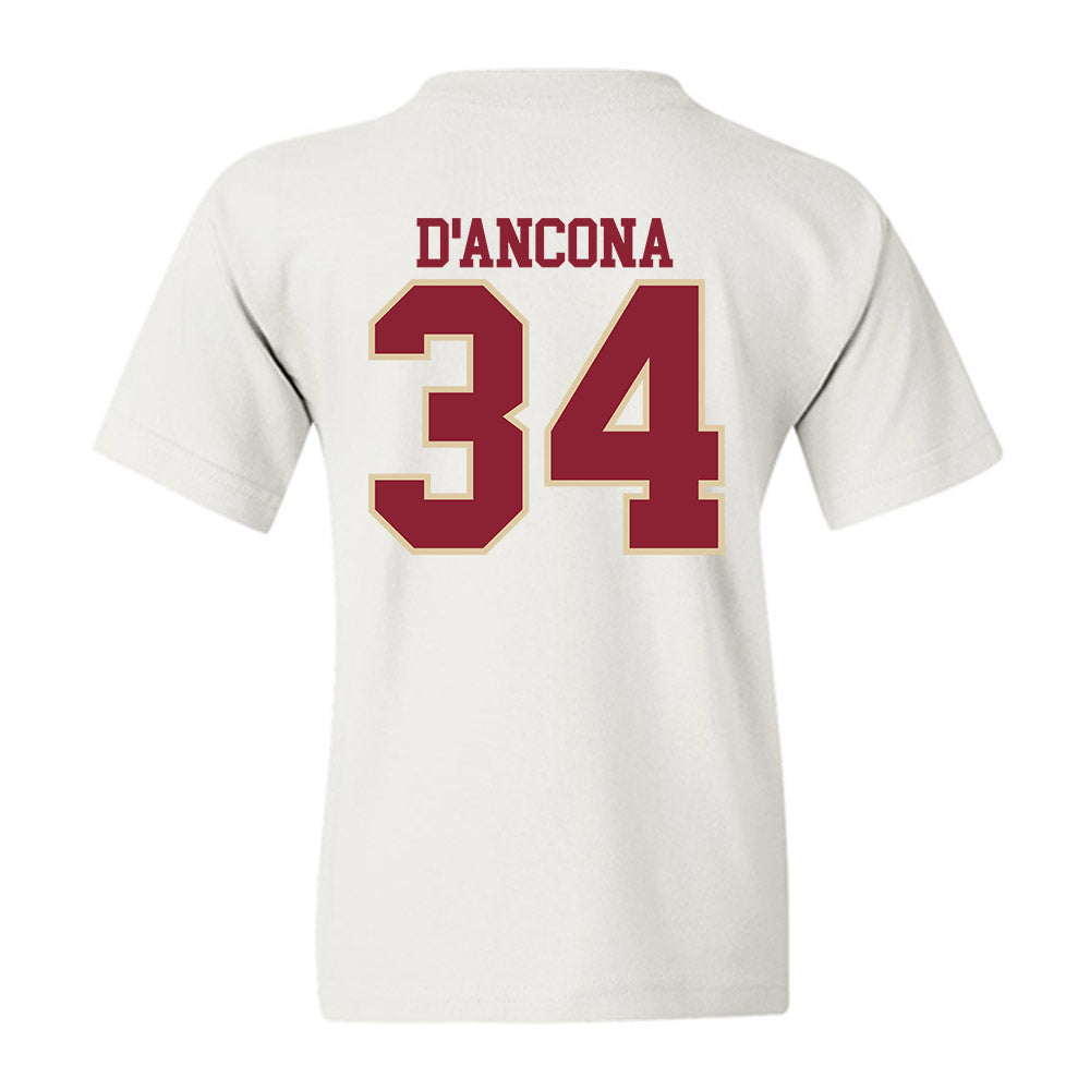 Boston College - NCAA Baseball : Luke D'Ancona - Classic Shersey Youth T-Shirt-2