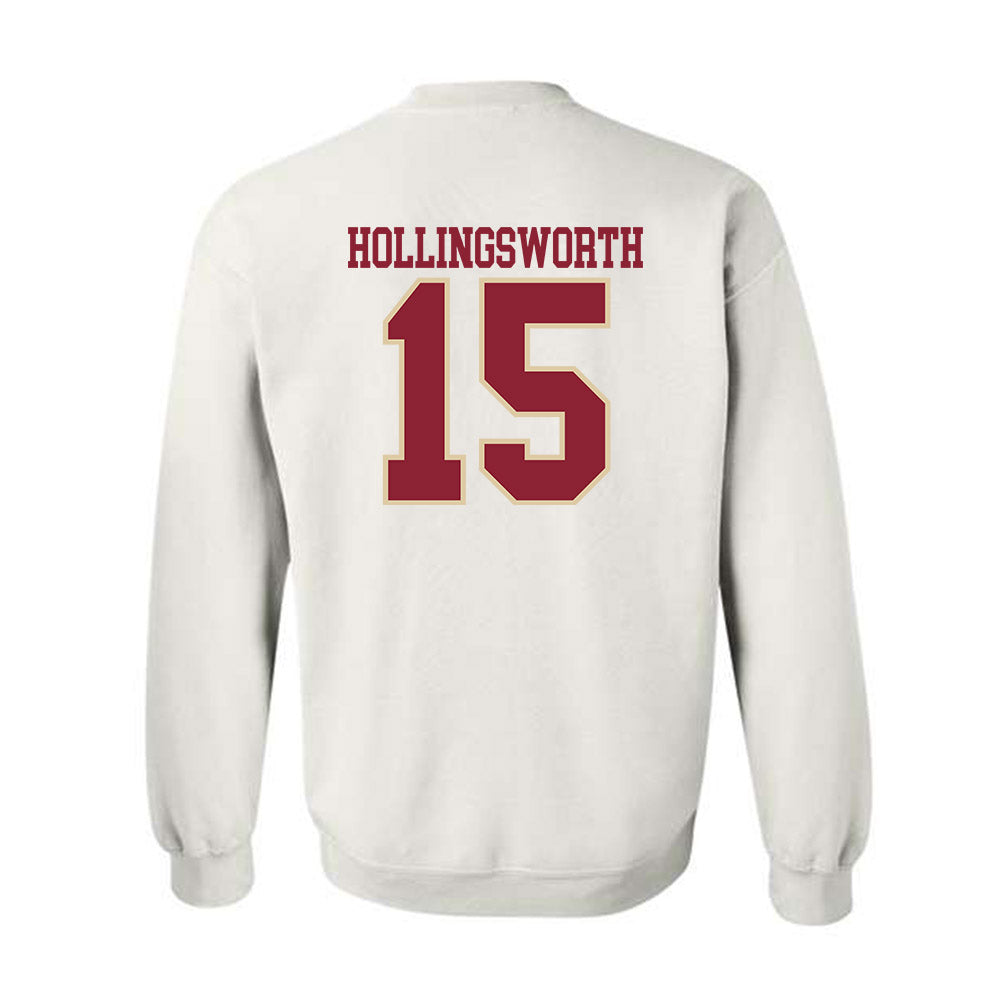 Boston College - NCAA Women's Basketball : Megan Hollingsworth - Classic Shersey Crewneck Sweatshirt-3