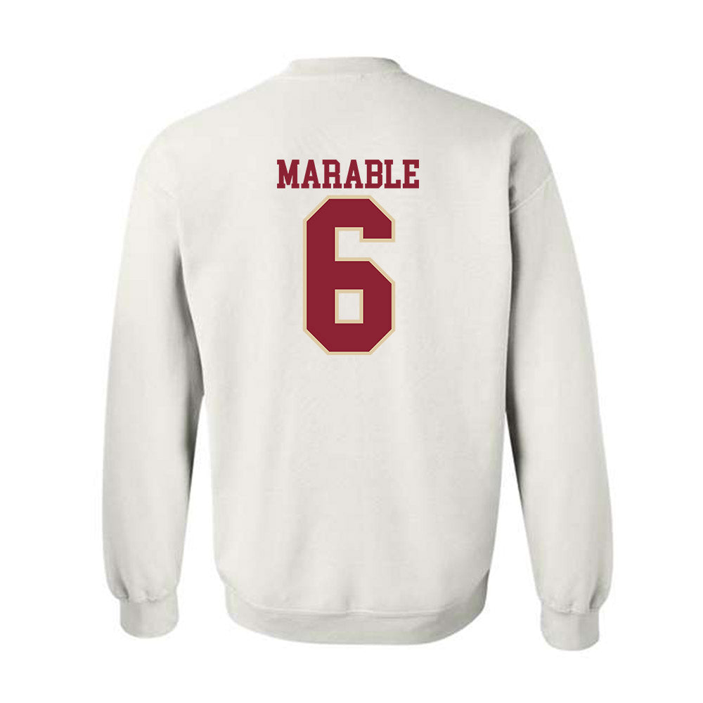 Boston College - NCAA Football : Chris Marable - Classic Shersey Crewneck Sweatshirt-2