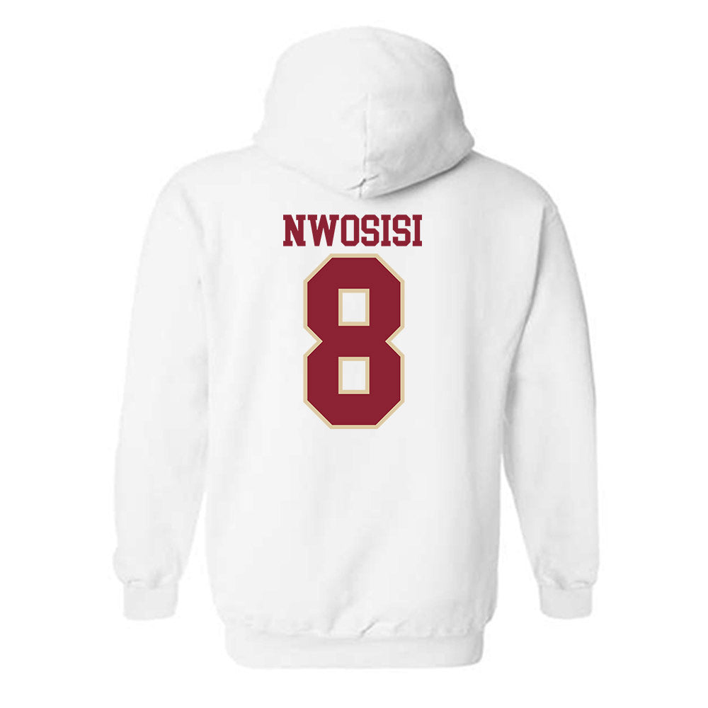Boston College - NCAA Football : Onye Nwosisi - Classic Shersey Hooded Sweatshirt-2