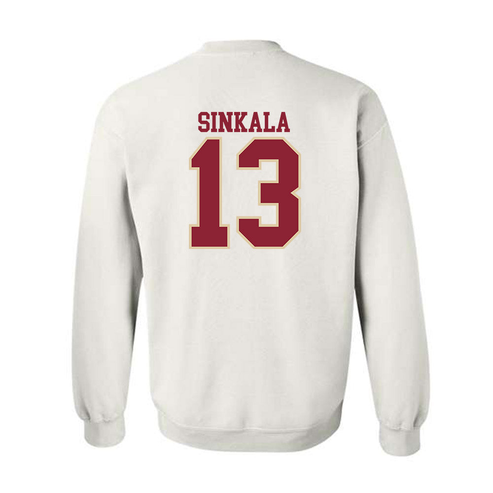 Boston College - NCAA Football : Njita Sinkala - Classic Shersey Crewneck Sweatshirt-2