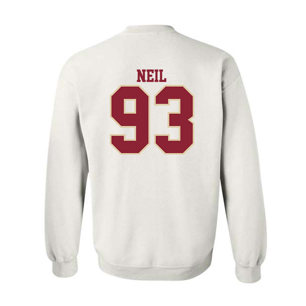 Boston College - NCAA Football : Gavin Neil - Classic Shersey Crewneck Sweatshirt-3