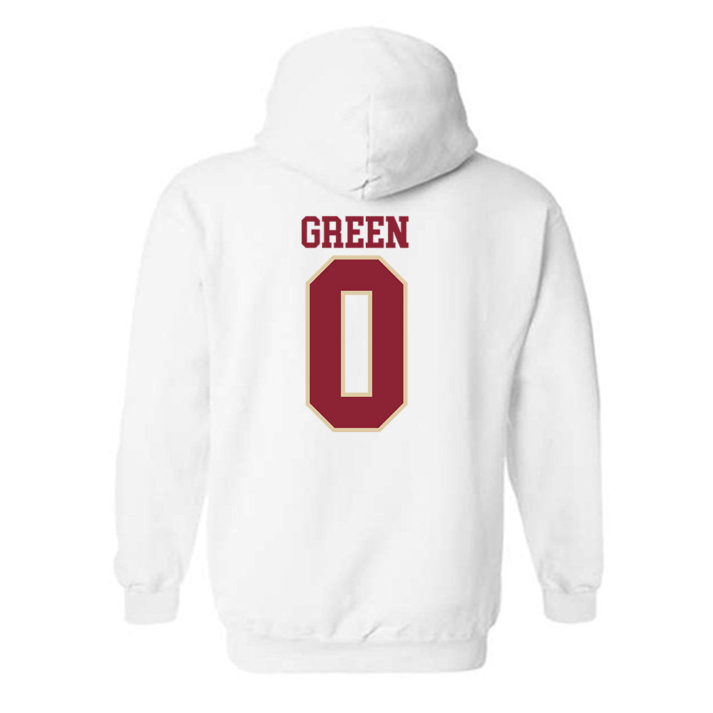 Boston College - NCAA Football : TJ Green - Classic Shersey Hooded Sweatshirt-2