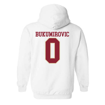 Boston College - NCAA Men's Basketball : Andrija Bukumirovic - Classic Shersey Hooded Sweatshirt-3