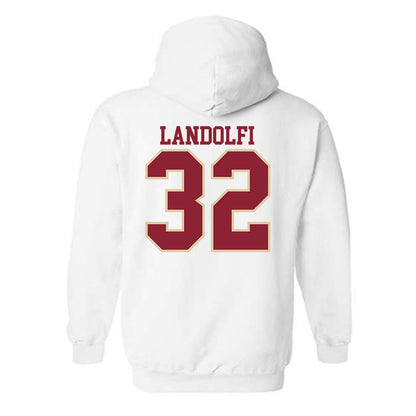 Boston College - NCAA Football : Michael Landolfi - Classic Shersey Hooded Sweatshirt-2