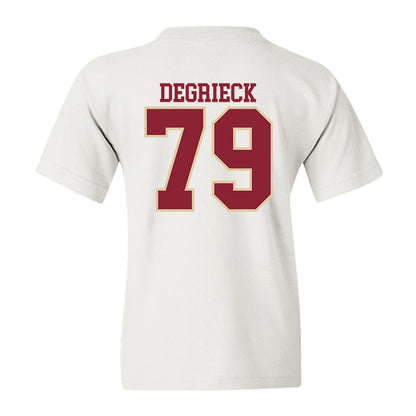 Boston College - NCAA Football : Alex Degrieck - Classic Shersey Youth T-Shirt-2