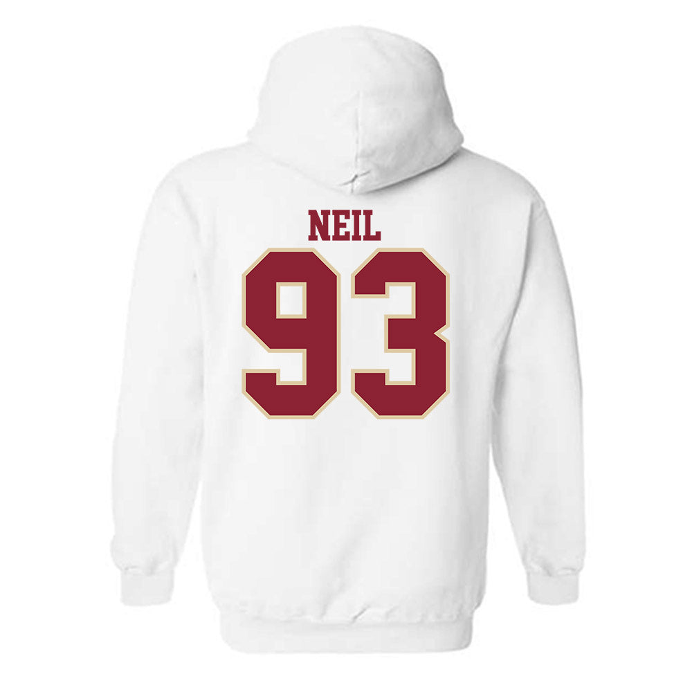 Boston College - NCAA Football : Gavin Neil - Classic Shersey Hooded Sweatshirt-2