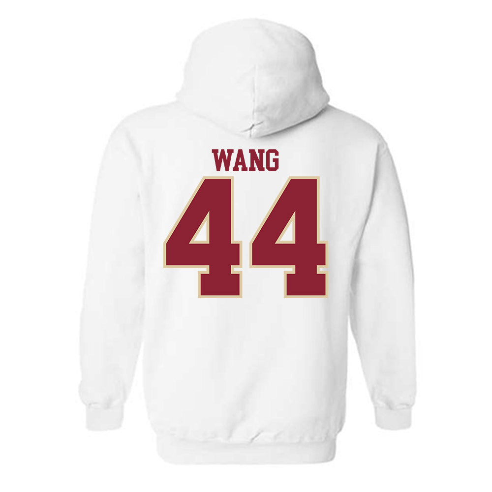 Boston College - NCAA Baseball : Nick Wang - Classic Shersey Hooded Sweatshirt-2