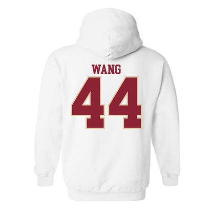 Boston College - NCAA Baseball : Nick Wang - Classic Shersey Hooded Sweatshirt-2