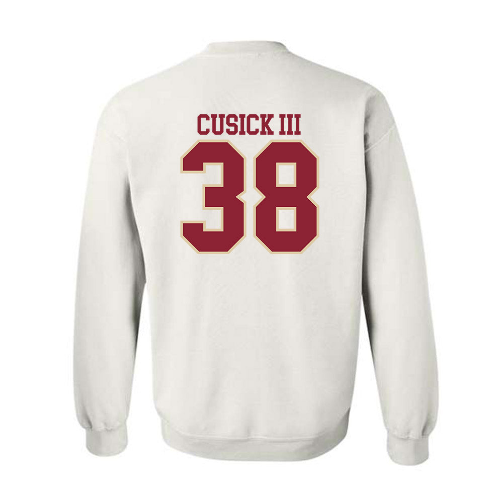 Boston College - NCAA Football : Tommy Cusick III - Classic Shersey Crewneck Sweatshirt-3