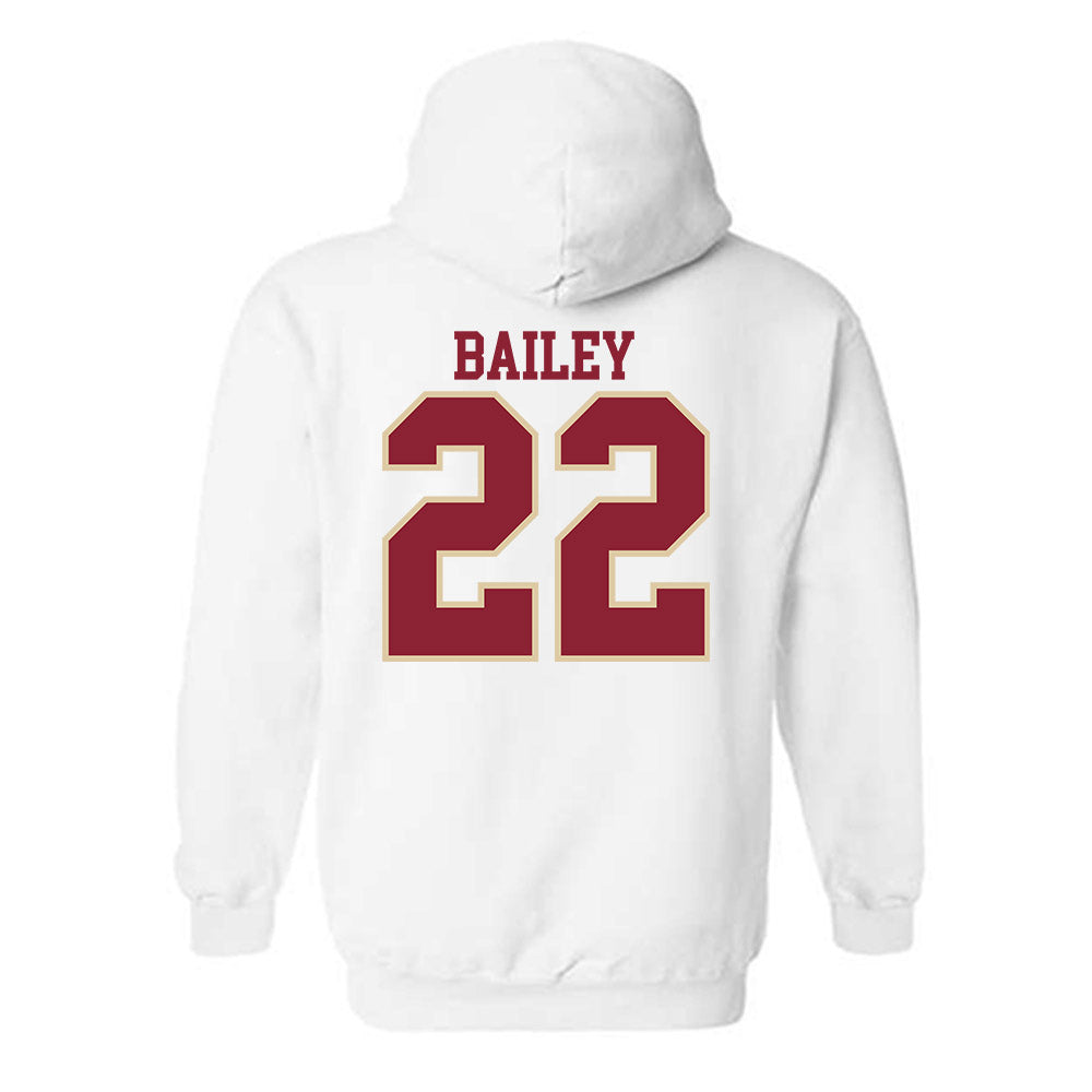 Boston College - NCAA Men's Basketball : Jack Bailey - Classic Shersey Hooded Sweatshirt-2