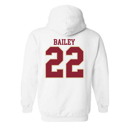 Boston College - NCAA Men's Basketball : Jack Bailey - Classic Shersey Hooded Sweatshirt-2