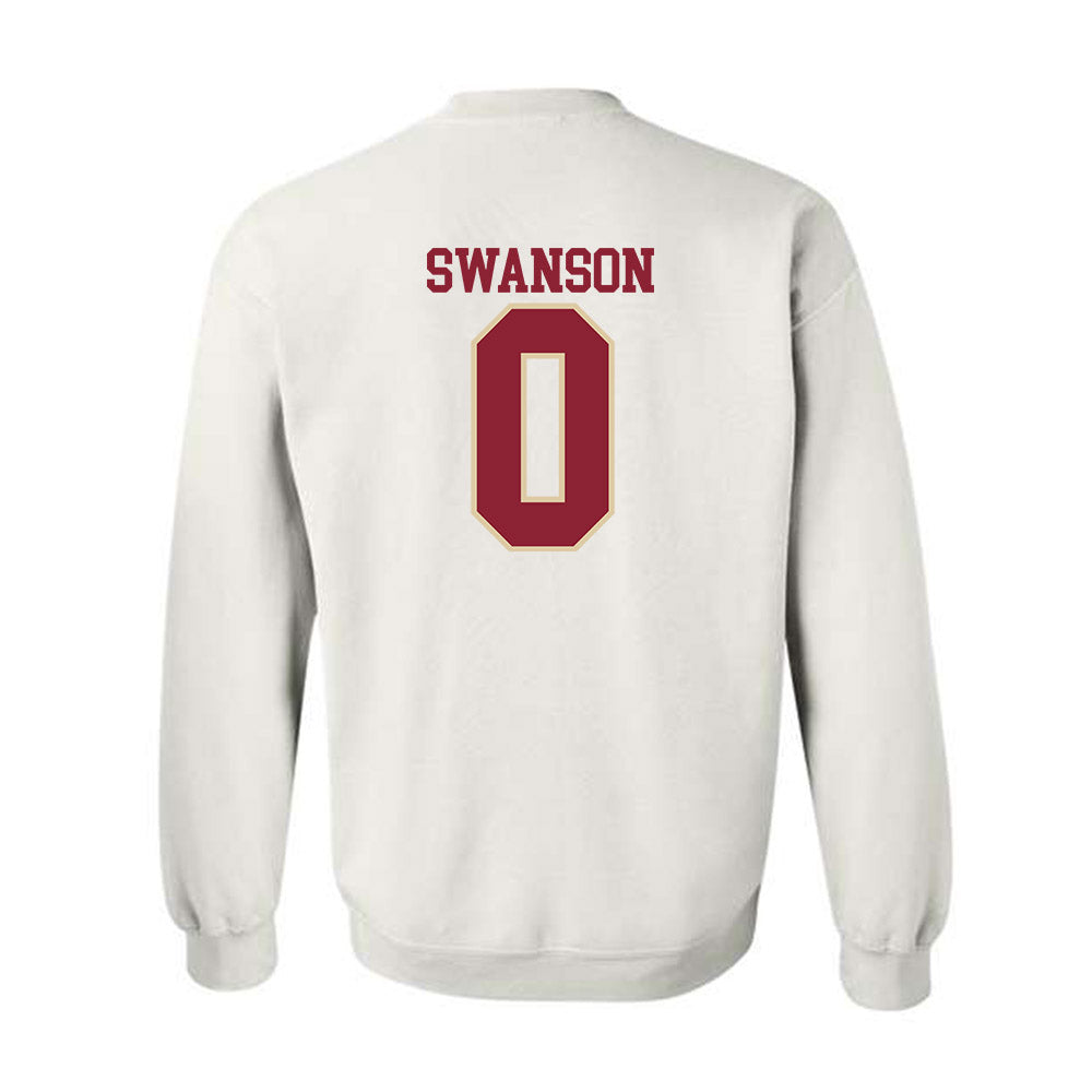 Boston College - NCAA Football : Reed Swanson - Classic Shersey Crewneck Sweatshirt-3