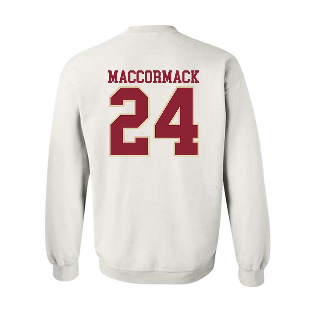 Boston College - NCAA Football : Bo MacCormack - Classic Shersey Crewneck Sweatshirt-2