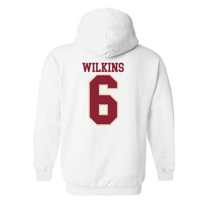 Boston College - NCAA Football : VJ Wilkins - Classic Shersey Hooded Sweatshirt-3