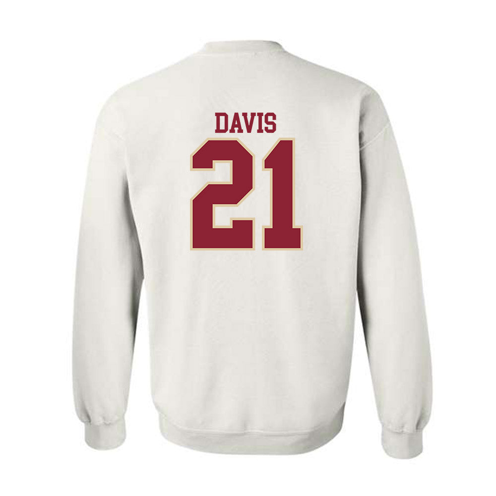 Boston College - NCAA Baseball : Champ Davis - Classic Shersey Crewneck Sweatshirt-2