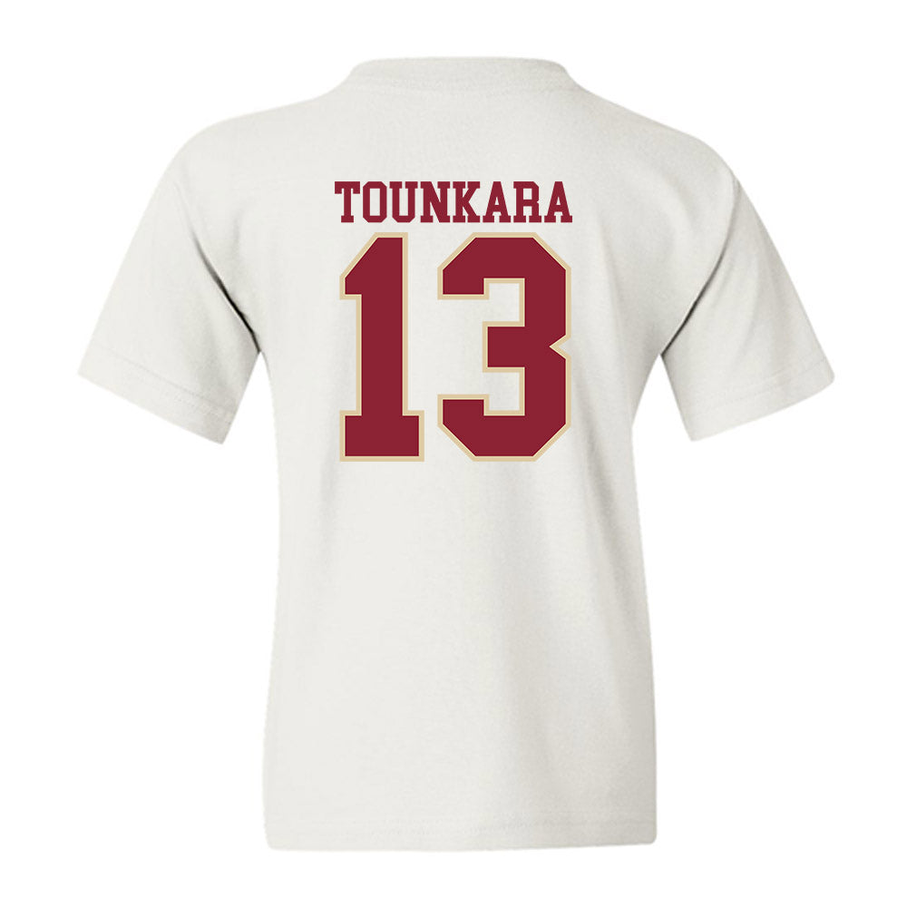Boston College - NCAA Men's Basketball : Aly Tounkara - Classic Shersey Youth T-Shirt-2