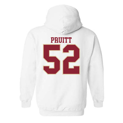 Boston College - NCAA Football : Judah Pruitt - Classic Shersey Hooded Sweatshirt-2
