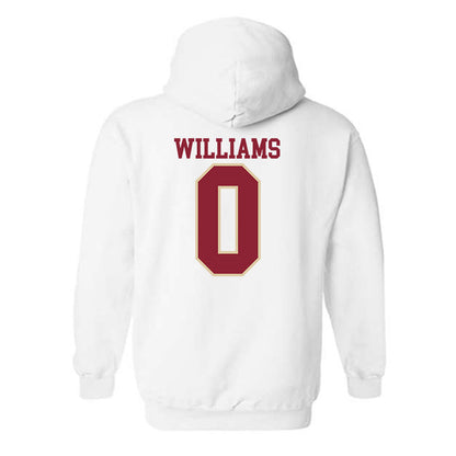 Boston College - NCAA Men's Basketball : Money Williams - Classic Shersey Hooded Sweatshirt-2