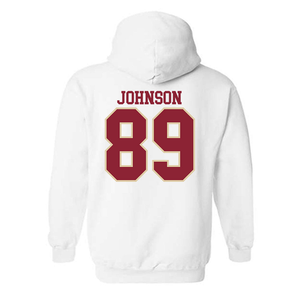 Boston College - NCAA Football : DJ Johnson - Classic Shersey Hooded Sweatshirt-2