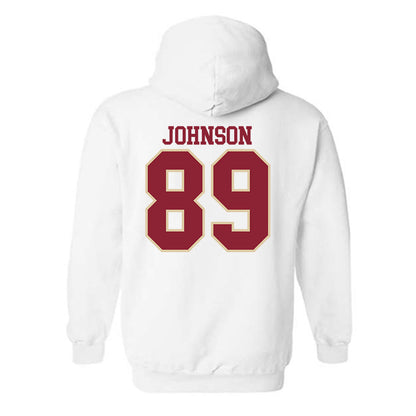 Boston College - NCAA Football : DJ Johnson - Classic Shersey Hooded Sweatshirt-2