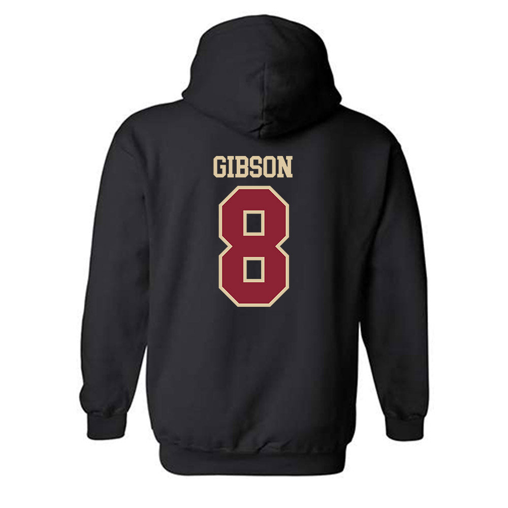 Boston College - NCAA Men's Soccer : Connor Gibson - Classic Shersey Hooded Sweatshirt-1