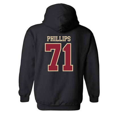 Boston College - NCAA Football : Kristian Phillips - Classic Shersey Hooded Sweatshirt-1