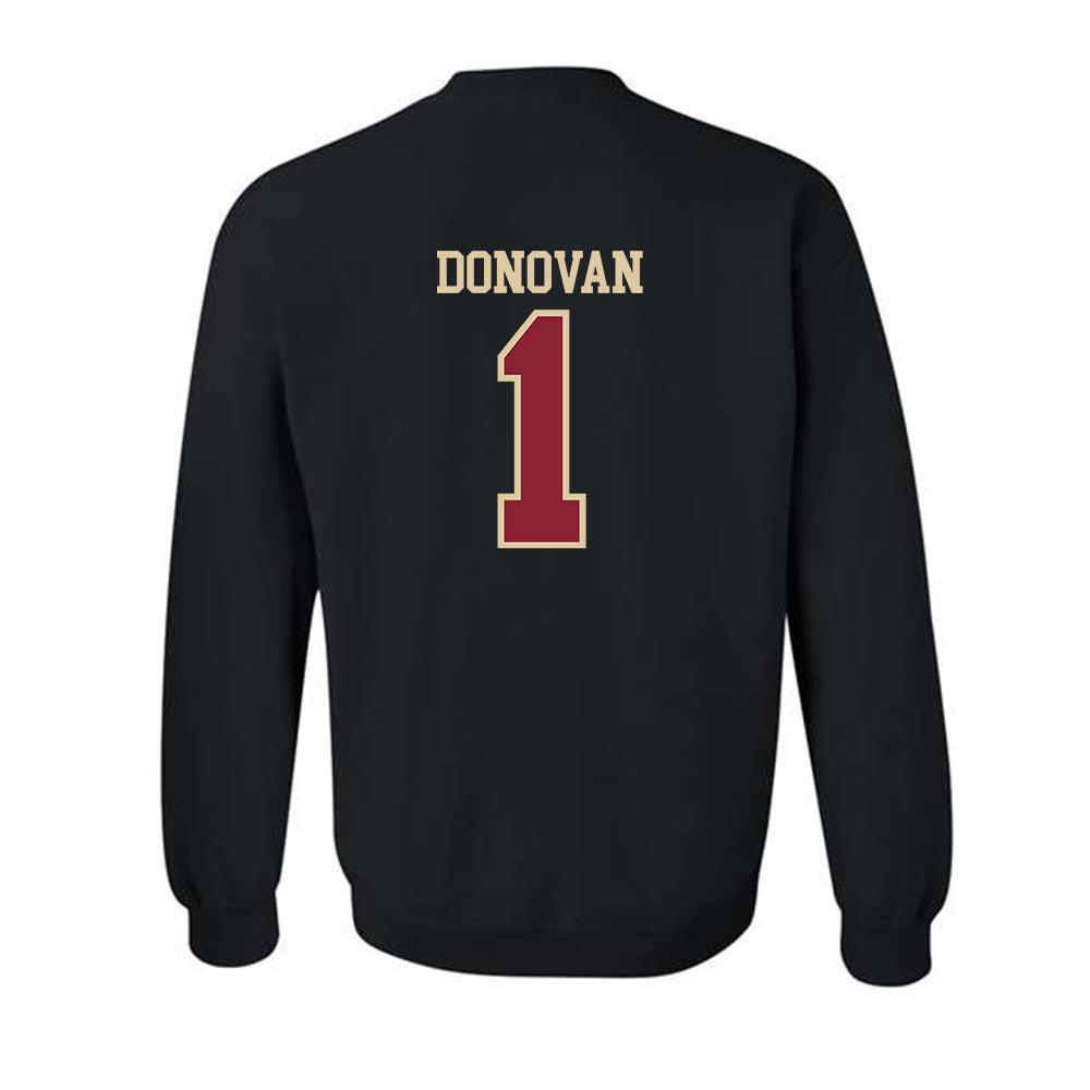 Boston College - NCAA Men's Soccer : Patrick Donovan - Classic Shersey Crewneck Sweatshirt-1