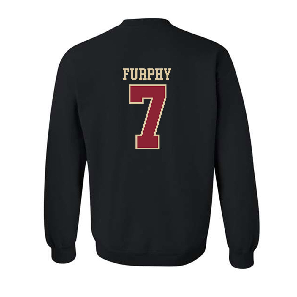Boston College - NCAA Men's Basketball : Jacob Furphy - Classic Shersey Crewneck Sweatshirt-1