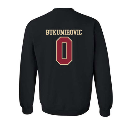 Boston College - NCAA Men's Basketball : Andrija Bukumirovic - Classic Shersey Crewneck Sweatshirt-1