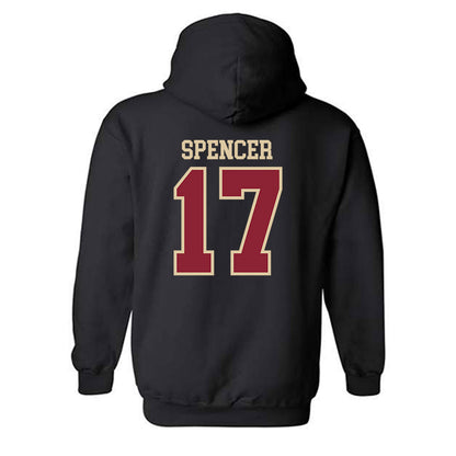Boston College - NCAA Women's Soccer : Sohana Spencer - Classic Shersey Hooded Sweatshirt-1
