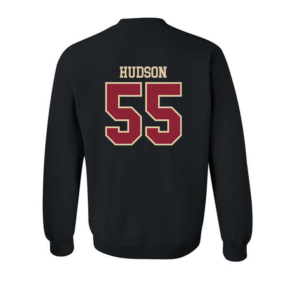 Boston College - NCAA Football : Christian Hudson - Classic Shersey Crewneck Sweatshirt-1