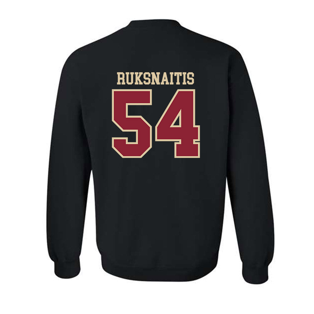 Boston College - NCAA Football : Dean Ruksnaitis - Classic Shersey Crewneck Sweatshirt-1