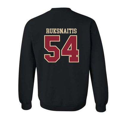 Boston College - NCAA Football : Dean Ruksnaitis - Classic Shersey Crewneck Sweatshirt-1