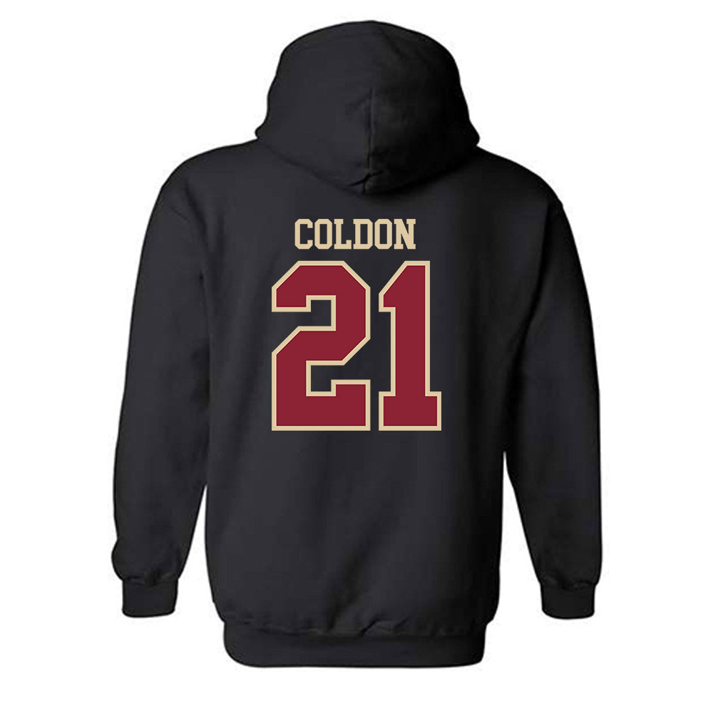 Boston College - NCAA Football : Charleston Coldon - Classic Shersey Hooded Sweatshirt-1