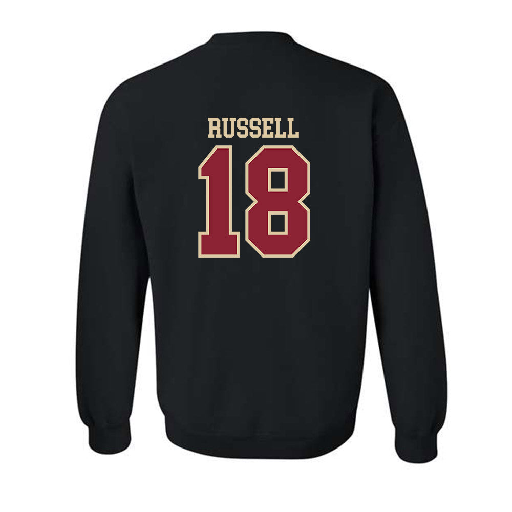 Boston College - NCAA Women's Lacrosse : Devon Russell - Classic Shersey Crewneck Sweatshirt-1