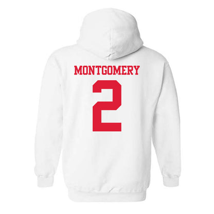 Dayton - NCAA Men's Basketball : De'Shayne Montgomery - Classic Shersey Hooded Sweatshirt-1