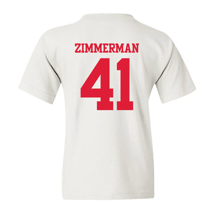 Dayton - NCAA Baseball : Jack Zimmerman - Classic Shersey Youth T-Shirt-1