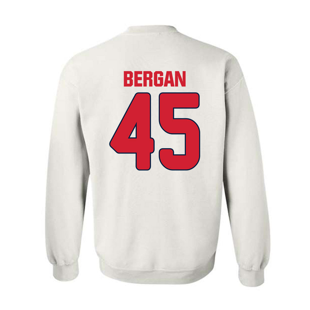Gonzaga - NCAA Baseball : Ethan Bergan - Sports Shersey Crewneck Sweatshirt-1