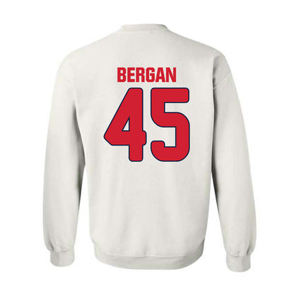 Gonzaga - NCAA Baseball : Ethan Bergan - Sports Shersey Crewneck Sweatshirt-1