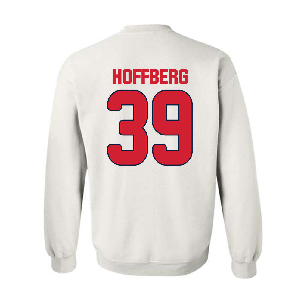 Gonzaga - NCAA Baseball : Erik Hoffberg - Sports Shersey Crewneck Sweatshirt-1