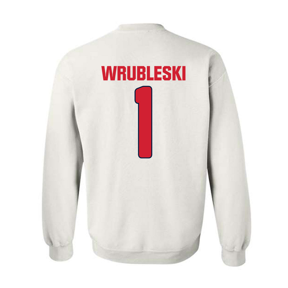 Gonzaga - NCAA Baseball : Jacob Wrubleski - Sports Shersey Crewneck Sweatshirt-1