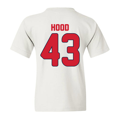 Gonzaga - NCAA Baseball : Landon Hood - Sports Shersey Youth T-Shirt-1