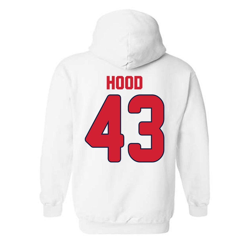 Gonzaga - NCAA Baseball : Landon Hood - Sports Shersey Hooded Sweatshirt-1