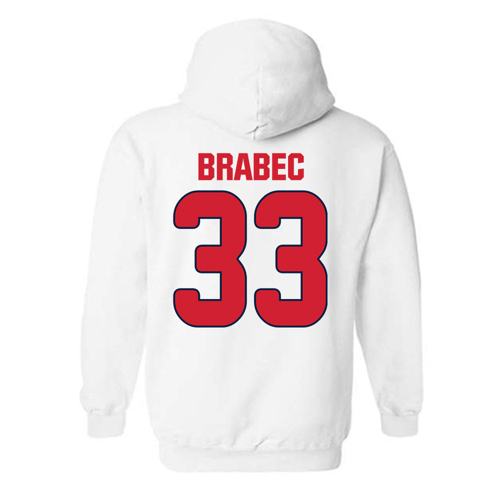 Gonzaga - NCAA Baseball : Gabriel Brabec - Sports Shersey Hooded Sweatshirt-1